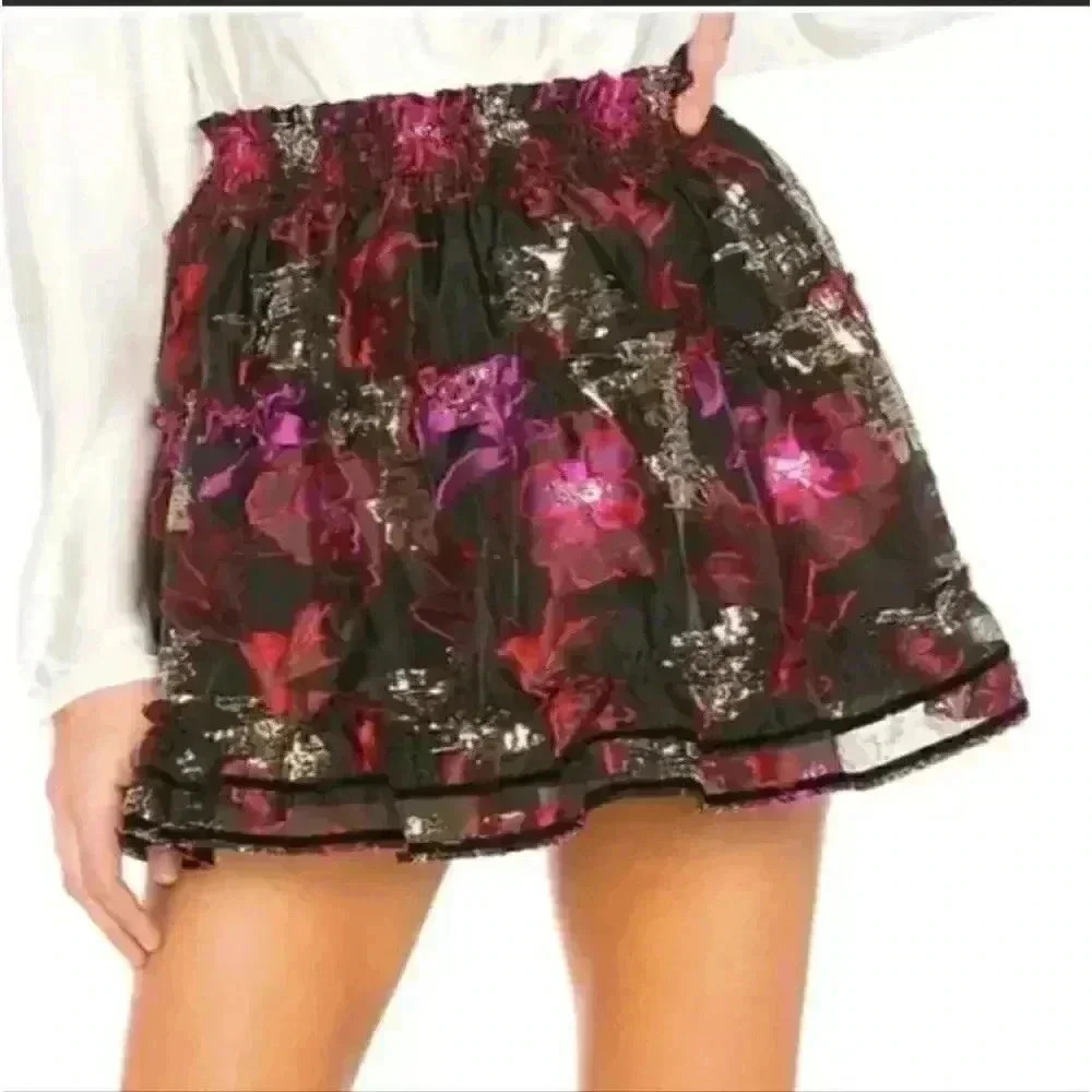 Tularosa Delany Skirt Size Small NEW High Waist Mini
